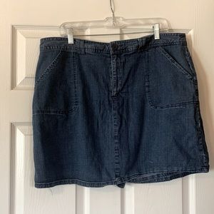 Jean skirt